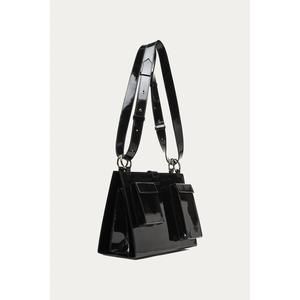NEW BOYAROVSKAYA bag in black patent